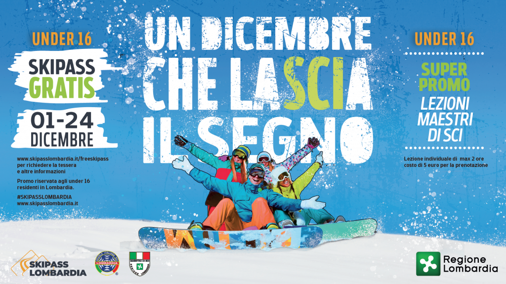 FREE SKIPASS 2021 – PROMO LEZIONI – A.M.S.I. Lombardia Scuole Sci Associate